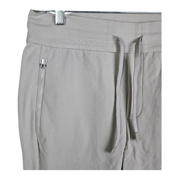 Athleta Women's Mid Rise Jogger Birch Grey Elastic waist Pull On Size 6 - Picture 4 of 10